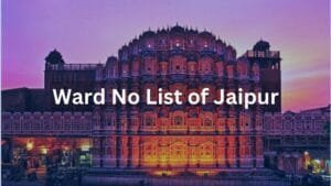 Ward No List of Jaipur